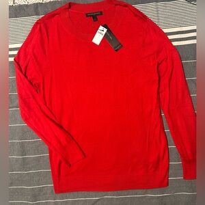 NWT Banana Republic Women’s Red Lighter Sweater Large